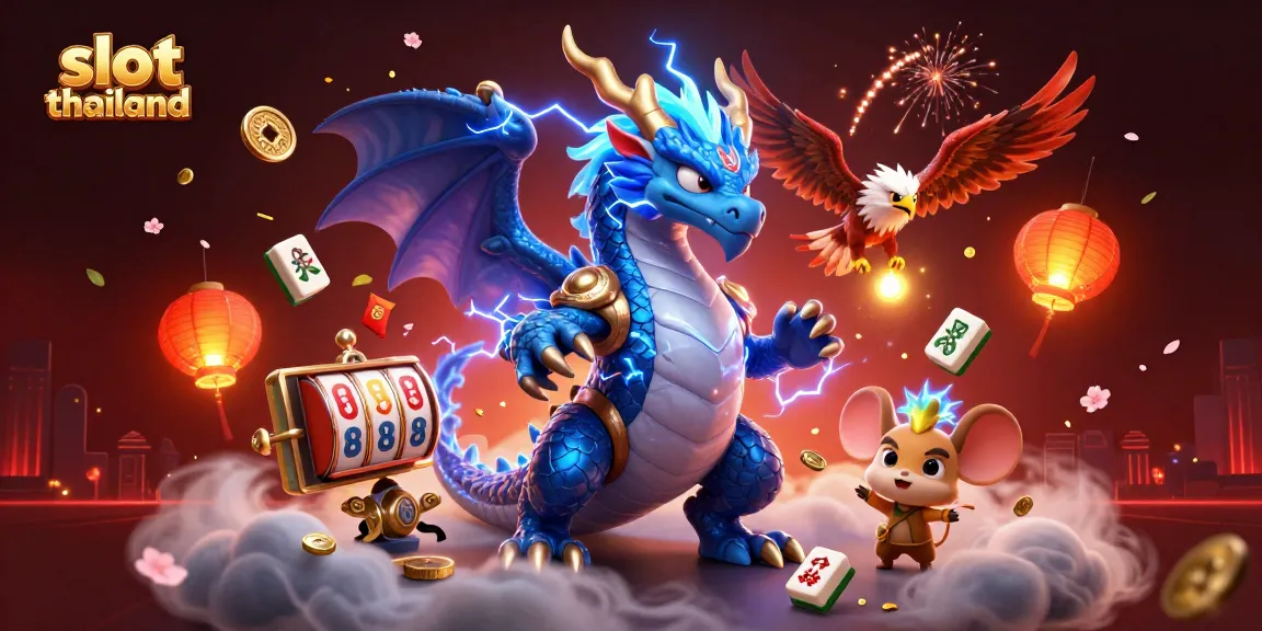 Experience thrilling wins at slot thailand with dynamic 3D characters and vibrant casino elements.