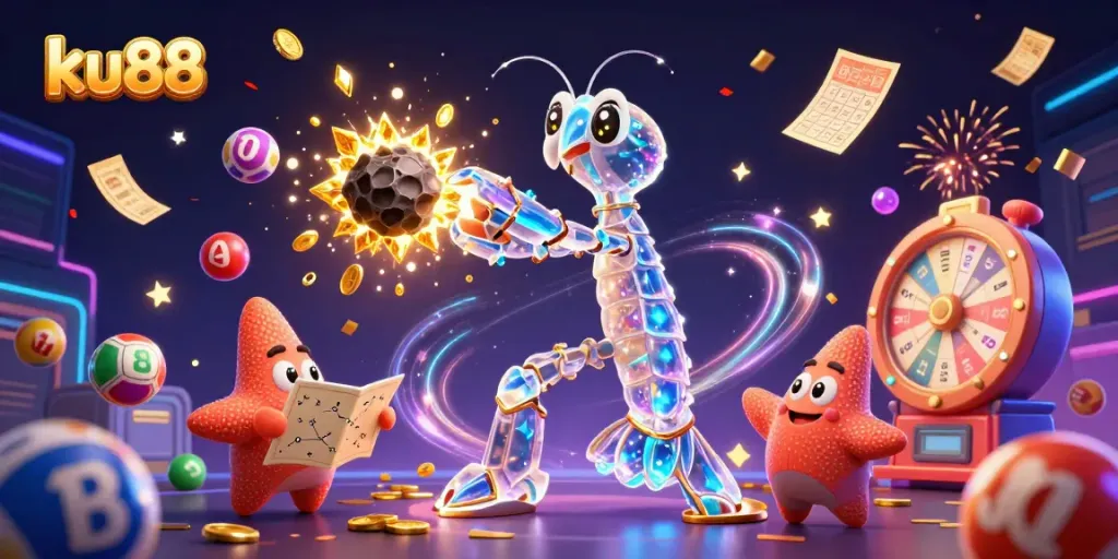Engage in thrilling games at ku88 with dynamic graphics and exciting prize elements.