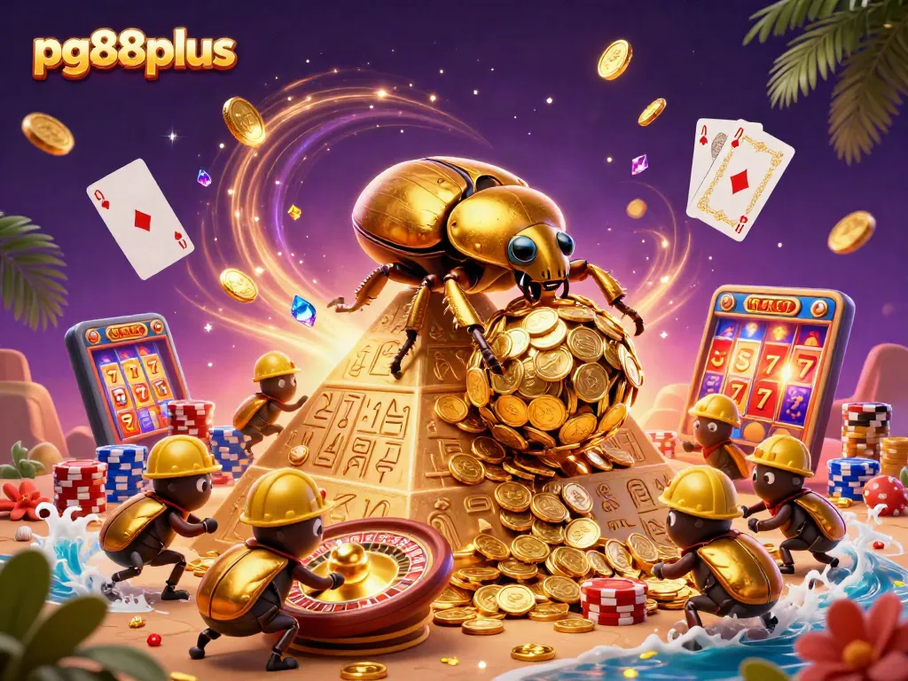 Engage with pg88plus in an exciting casino scene filled with vibrant characters and elements