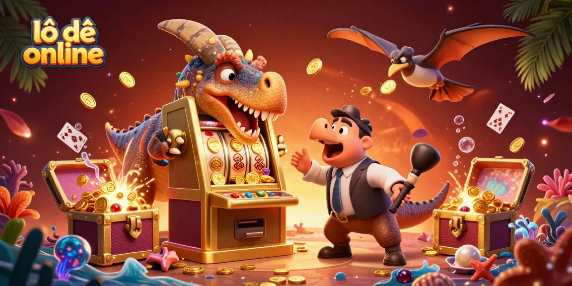 Catch the excitement of lô đề online as characters win jackpots with chaos and fun!