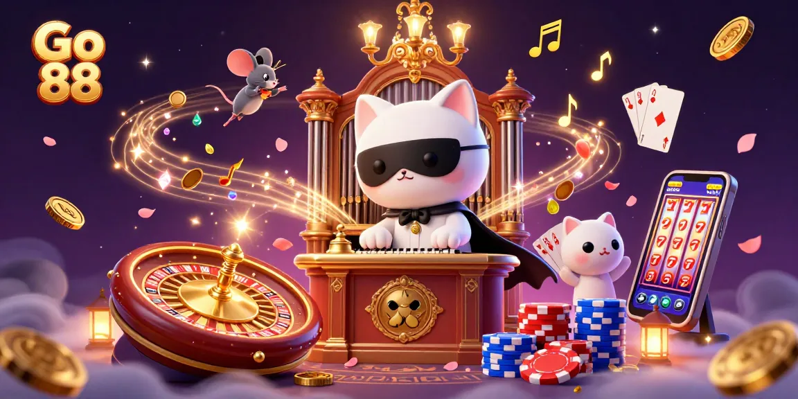 Spin the reels at Go 88 and enjoy vibrant casino thrills with captivating characters.