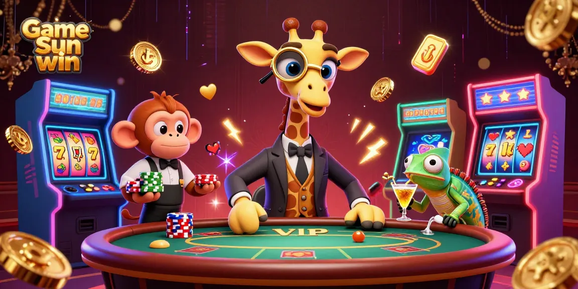 Enjoy thrilling gameplay in Game Sun win with lively characters and vibrant casino elements