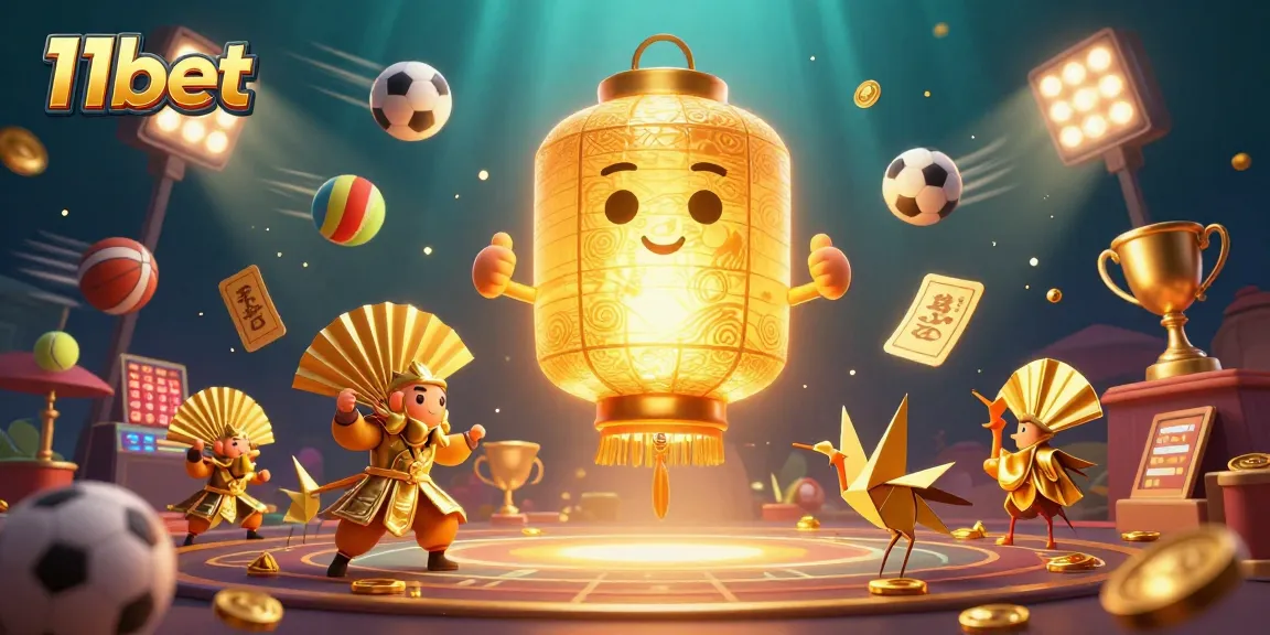 Engage with 11bet in a vibrant online casino atmosphere showcasing dynamic sports betting elements.