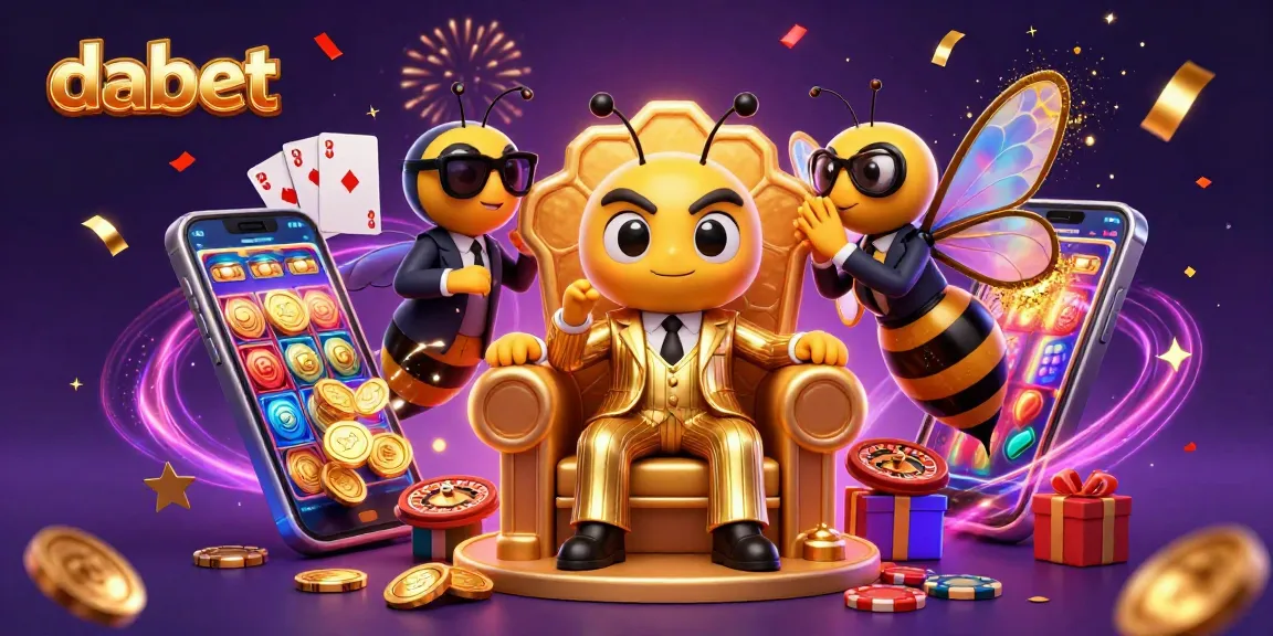 Engage with dabet's exciting slot games featuring captivating characters and action.