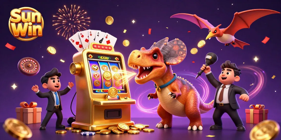 Spin jackpots with Sun Win's exciting slots and vibrant casino atmosphere.
