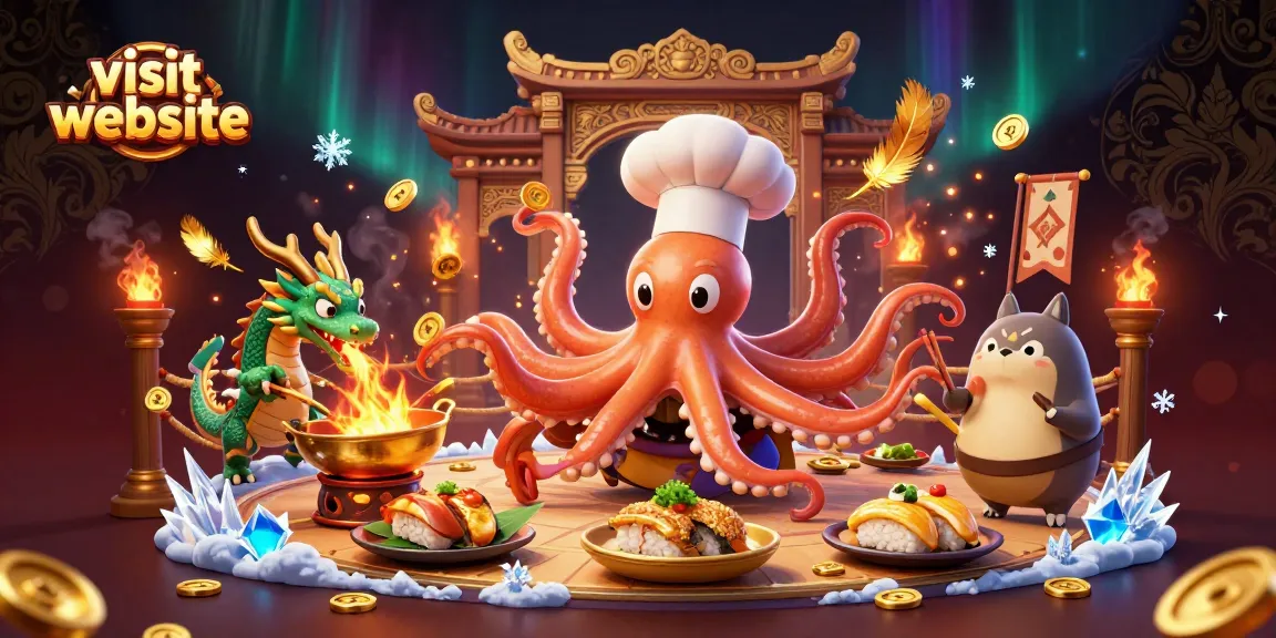 Visit website to experience the thrilling world of gaming, featuring dynamic casino elements.