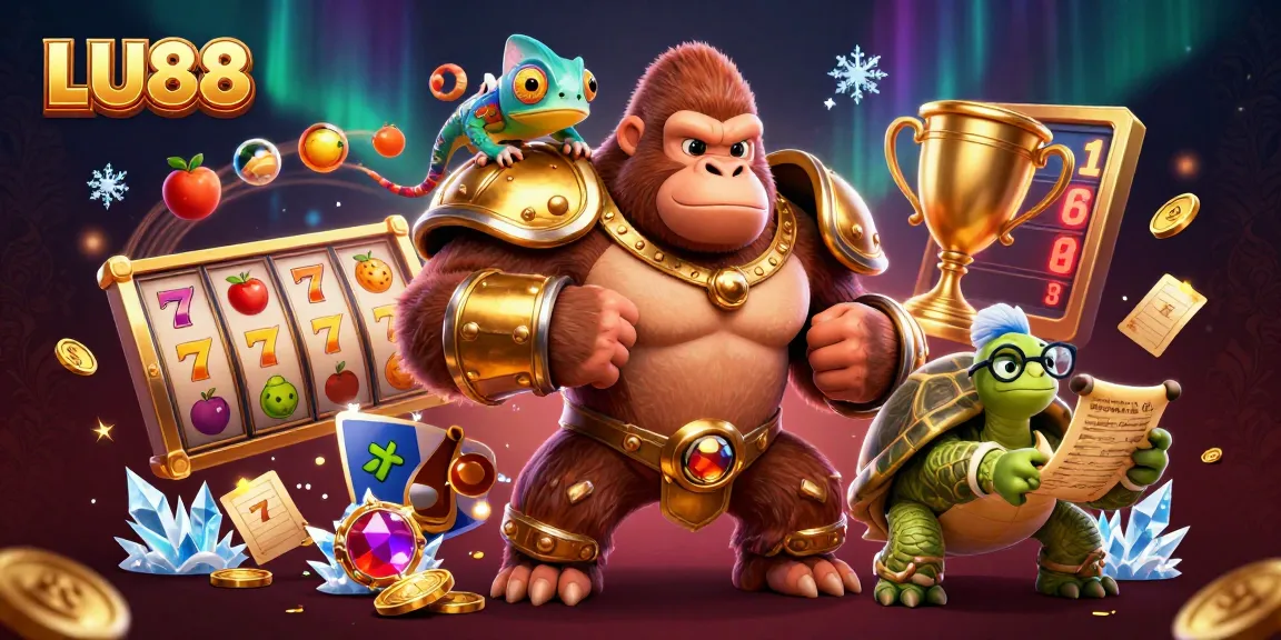 LU88 engages players with thrilling slot experiences featuring vibrant reels and colorful symbols.
