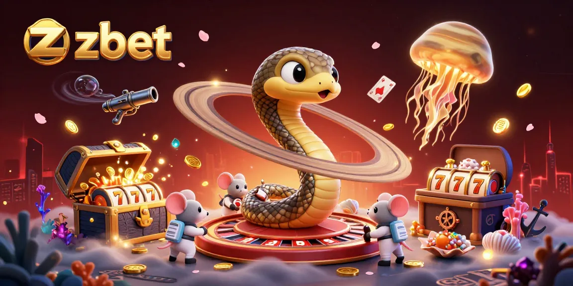 Experience the cosmic casino with zbet as astronauts bet around the roulette rings of Saturn.